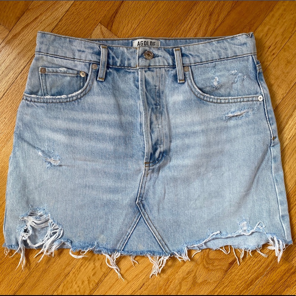 AGOLDE Quinn High Rise Skirt